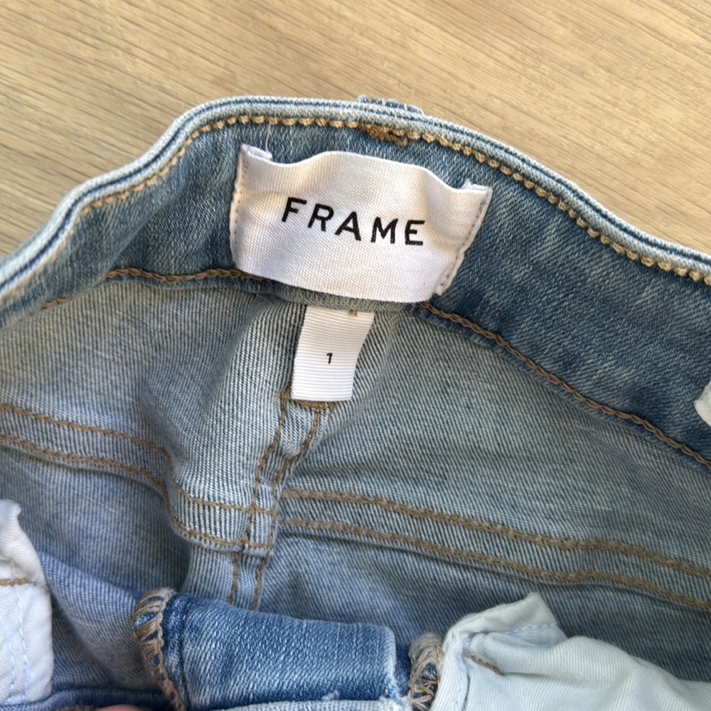 Frame Le One Skinny Jeans Size 1 - Picture 2 of 5